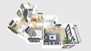 3 camere vedere superba Ultracentral - Mosilor  - imagine 2