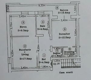 Apartament 3 camere + 10 mp terasa | Giroc - imagine 9
