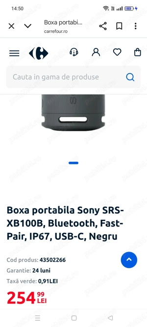 Boxa Sony originala! - imagine 3