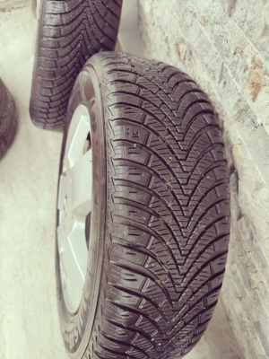 Set jante originale Renault Clio 2003 cu anvelope Kumho 2024 AllSeason - imagine 6