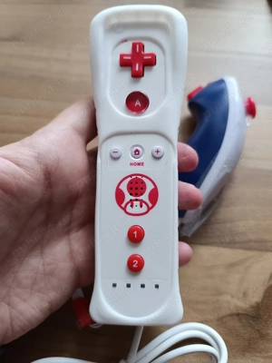 Wii Mote Controller Wii Toad + Nunchuk personalizat   249 RON - imagine 2