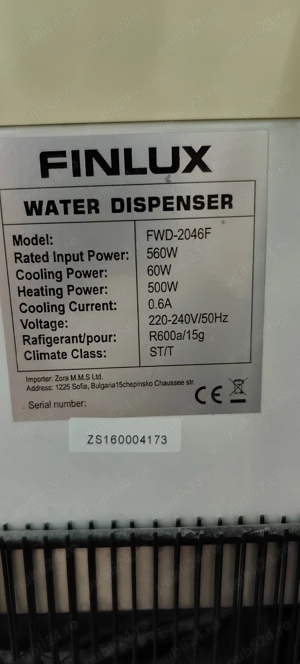 Dozator apa cu spațiu depozitare  - imagine 5