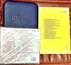 medalie comemorativă a Corului Madrigal + CD-uri colinde Madrigal - imagine 4