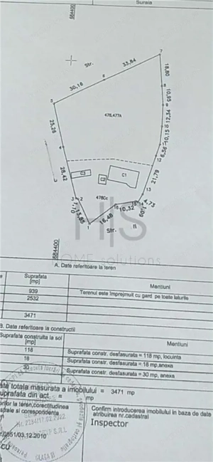 Casa Suraia teren 3471mp - imagine 8