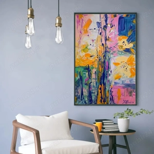 Tablou "3 decembrie", panza, acrilic, 50 70 cm