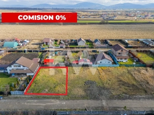 Teren intravilan în Hărman, 500mp, str. Plevnei, Comision 0%