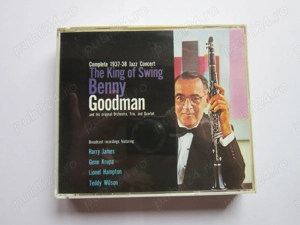 cd Benny Goodman King Of Swing Complete 1937-38 Jazz Concert Japonia