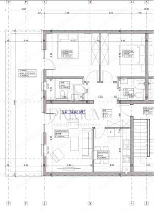 GIROC - 3 CAM - DECOMANDAT - 2 BAI - TERASA 30MP - LOC PARCARE - BLOC NOU - imagine 8