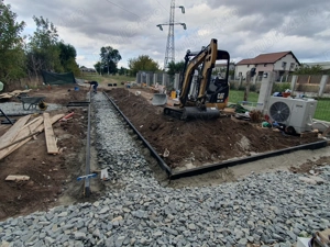 Inchiriere Mini-Excavator amenajari curti