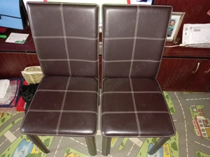 Scaune im.piele pereche