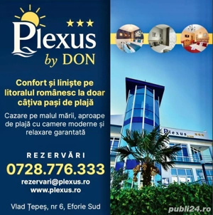 Cazare la mare in Eforie Sud, 3 minute pana la plaja (Plexus by DON)