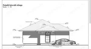 Casa individuala pe parter, 3 camere, garaj, teren 540, zona Braytim - imagine 3