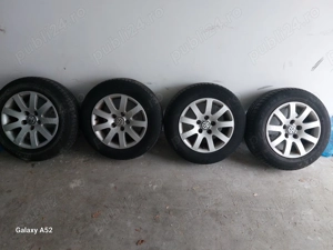 Vand jante aliaj VW Passat echipate cu anvelope de vara - imagine 2