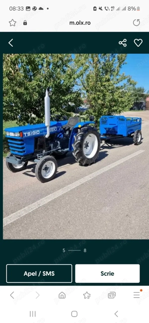 Tractoras Iseki