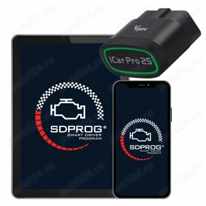 Pachet complet tester  auto moto ATV iCar si program SDProg diagnoza