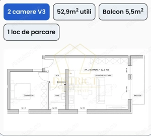 Apartament cu 2 camere | Etaj 1 | ESO - imagine 2