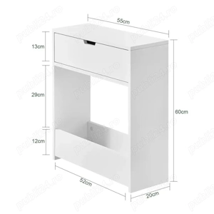 Dulap de baie (BZR48-W) - imagine 3