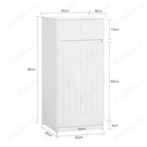 Mobilier pentru baie (BZR110-W) - imagine 4