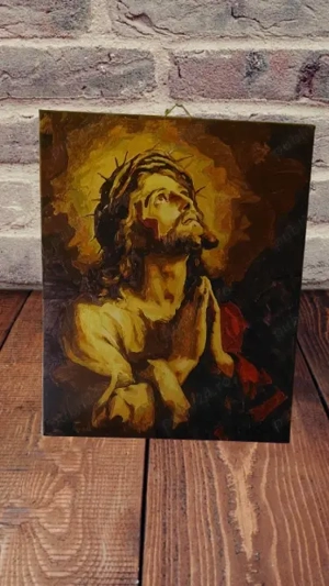 Tablouri pictate manual pe panza 40cm x 50 cm, Cadoul ideal pentru sarbatori - imagine 2