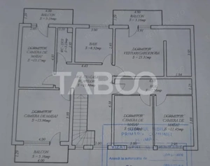 Apartament de vanzare la casa 4 camere 2 bai 118 mp Slimbar Sibiu - imagine 5