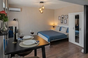 Garsonieră superbă, PiațaVictoriei, mobilat complet, certificat turistic - imagine 4