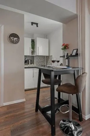 Garsonieră superbă, PiațaVictoriei, mobilat complet, certificat turistic - imagine 6