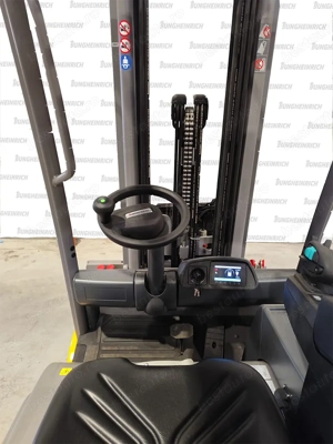 Electrostivuitor Jungheinrich EFG 320, capacitate 2000 kg, înălțime de ridicare 5500 mm - imagine 7