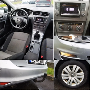 Golf 7,2015,1.6,diesel, scaune incalzite,jante 110c,euro 5,bonus roți vară aliaj,proprietar.  - imagine 6