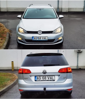 Golf 7,2015,1.6,diesel, scaune incalzite,jante 110c,euro 5,bonus roți vară aliaj,proprietar.  - imagine 3