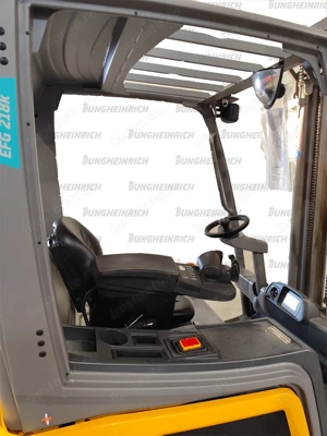 Electrostivuitor Jungheinrich EFG 218k, capacitate 1800 kg, înălțime de ridicare 5000 mm - imagine 8