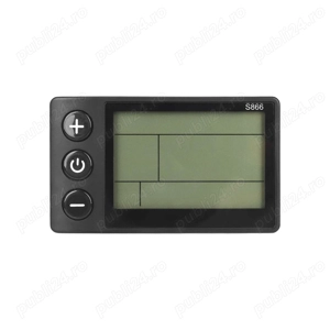 Ecran Smart S866 cu Mufă 7pini Piese de Compatibile cu biciclete electrice
