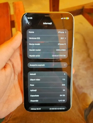 Vând iPhone 11 simplu preț negociabil 