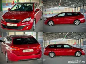 Peugeot 308 SW 1.6 BlueHdi 120Cp 2015 Panoramic Navigatie - imagine 9