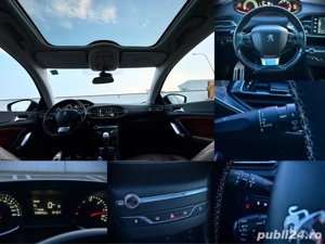 Peugeot 308 SW 1.6 BlueHdi 120cp 2015 Piele Panoramic - imagine 7