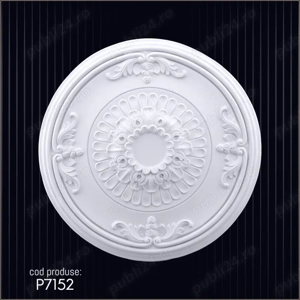 Rozeta din poliuretan dur pentru interior si exterior