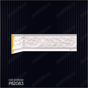 Bordura de brau cu model din poliuretan dur pentru interior si exterior