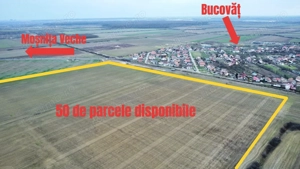 Oferta! Parcele de teren Bucovat cu toate utilitatile! 