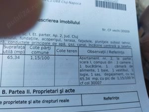 Vând ap 3 camere conf 1