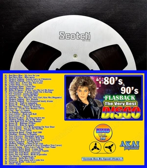 Vand Banda rola metal 26,5 cm pt. magnetofon cutie din carton contin muzica - imagine 2