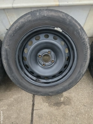 Jante tabla R15, 4x100 gama Dacia, Renault  - imagine 3