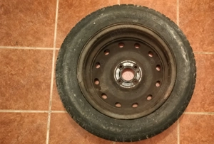 2 Jante tablă + Cauciucuri Polaris2 M+S - imagine 2