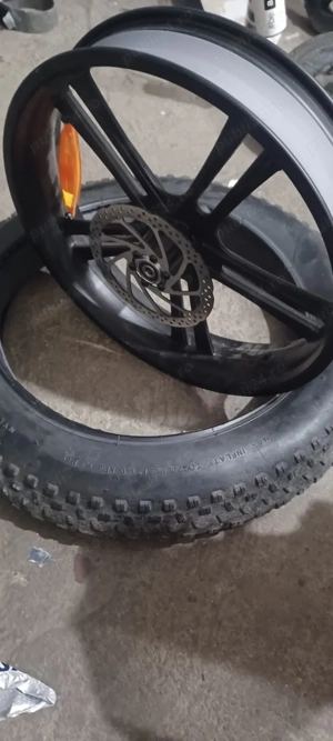 Roată turnată de fat bike 20x4.0 disc