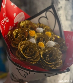 Buchet cu trandafiri  - imagine 2