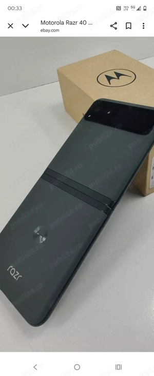 Vand telefon Motorola razr 40 8gb ram 256 GB culoare Sage Gren