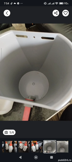 Găleată și bidon alăptat vitei  - imagine 4