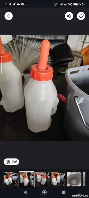 Găleată și bidon alăptat vitei  - imagine 2