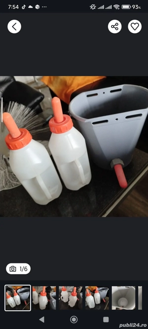 Găleată și bidon alăptat vitei  - imagine 3