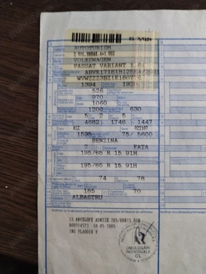 Vw Passat 2001, B5. Euro4 - imagine 4