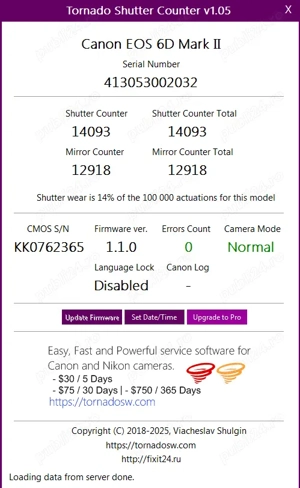 Vand Canon EOS 6D Mark II + Obiectiv Canon 40mm f 2.8 Pancake + baterie suplimentara