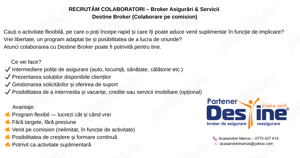 Consultant   Broker Asigurări   Colaborare pe Comision (Program flexibil)